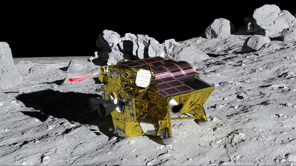 Smart-Lander-for-Investigating-Moon-3-1024x576 जापान का SLIM मून मिशन सफलतापूर्वक चांद की सतह पर उतर है।